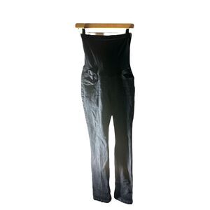 Oh Baby Motherhood Maternity Jeans‎ Full Panel Dark Wash Denim Pants Size M
